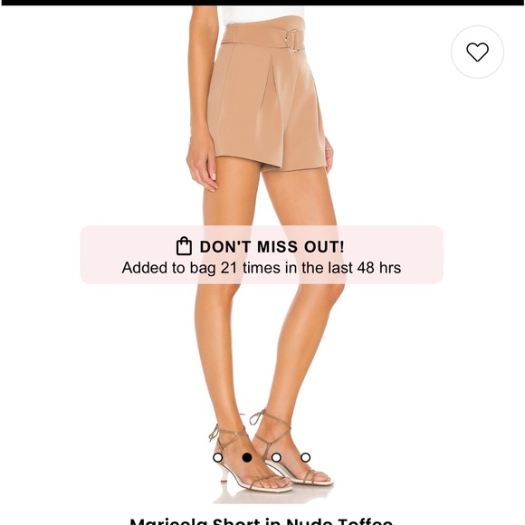 Maricela Short
Camila Coelho
Color: Nude Toffee
Size: S - Picture 15 of 16